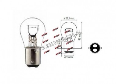 ARWKA 12V 21/5W /BAY15D/ 