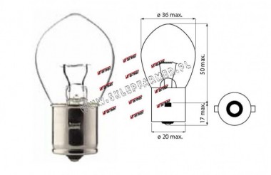 ARWKA 24V 35W /BA20S/