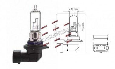 ARWKA HB3 12V 60W /P20D/