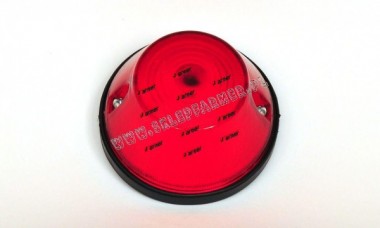 LAMPA OBRYS.OKR. CZERWONA / NISKA