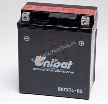 AKUMULATOR 12V 6AH /CBTX7L-BS/ /UNIBAT/ P+