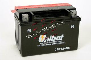 AKUMULATOR 12V 8AH /CBTX9-BS/ /UNIBAT/ L+