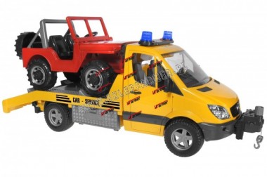 ZABAWKA 1:16 MERCEDES POMOC DROGOWA 02535 BRUDER