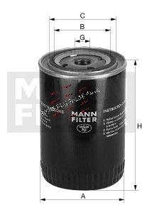 FILTR OLEJU W920/48 /MANN/