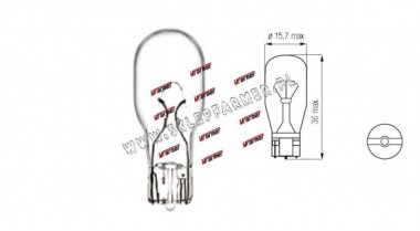 ARWKA 12V 16W /T15/