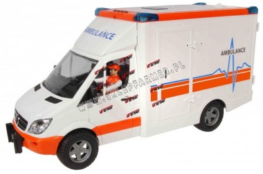 ZABAWKA 1:16 MERCEDES AMBULANS 02536 BRUDER