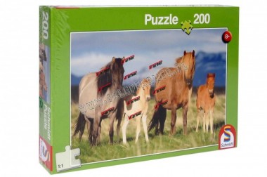 ZABAWKA PUZZLE 200EL KONIE 56199 SCHMIDT