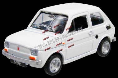 ZABAWKA 1:43 SAMOCHD FIAT 126P BIAY PRL