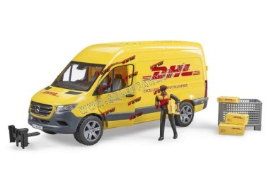 ZABAWKA 1:16 SAMOCHD MB KURIER DHL 02671 BRUDER