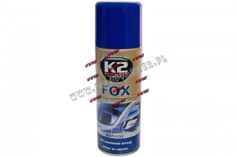 FOX PRZECIW PAROWANIU SZYB K2 150ML.