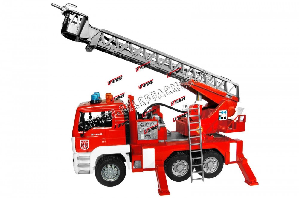 ZABAWKA 1:16 WÓZ STRAŻACKI MAN Z DRAB 02771 BRUDER