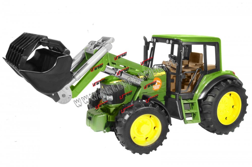 ZABAWKA 1:16 CIĄGNIK JD 6920 Z ŁAD. 02052 BRUDER