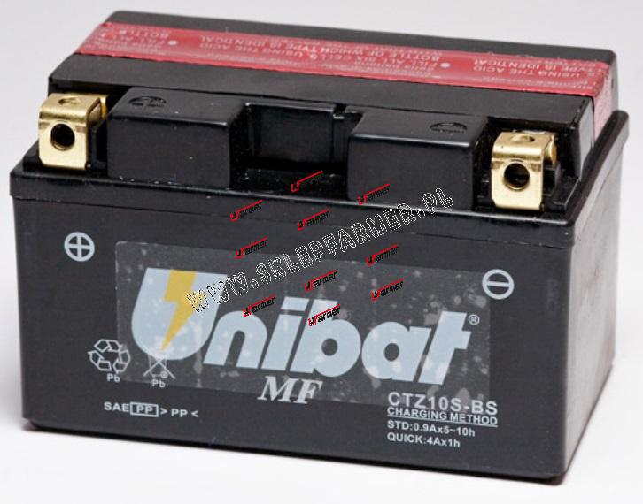 AKUMULATOR 12V 8.6AH /CTZ10S-BS/ /UNIBAT/ L+