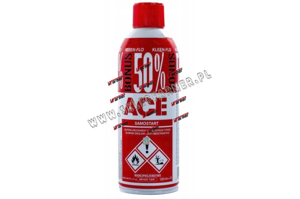 SAMOSTART ACE 450ml. KLEEN-FLO