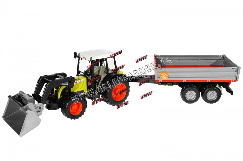 ZABAWKA 1:16 CIĄGNIK CLAAS NECTIS Z P 02112 BRUDER