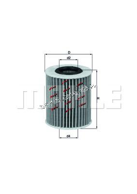 FILTR OLEJU OX413D1 /KNECHT/