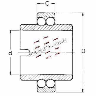 ŁOŻYSKO 11211 /SKF/