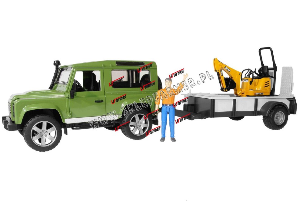 ZABAWKA 1:16 SAMOCHÓD LAND ROVER Z LAW.I KOP.02593