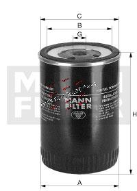 FILTR PALIWA WK712/2 /MANN/