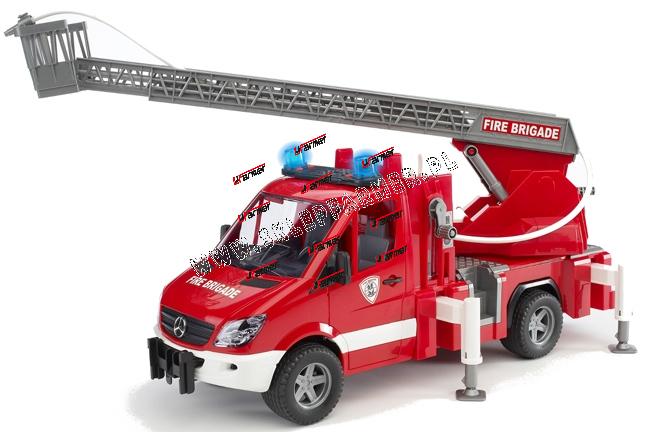 ZABAWKA 1:16 SAMOCHÓD MB STRAŻACKI MERCEDES BENZ