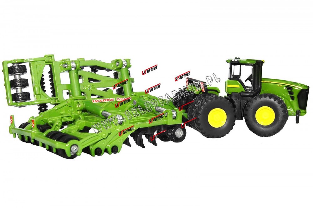ZABAWKA 1:87 CIĄGNIK JD 9360 Z AMAZON 1856 SIKU