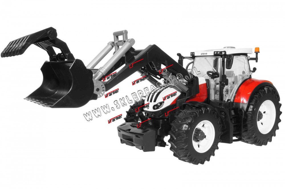 ZABAWKA 1:16 CIĄGNIK STEYR 6300 Z ŁAD 03181 BRUDER
