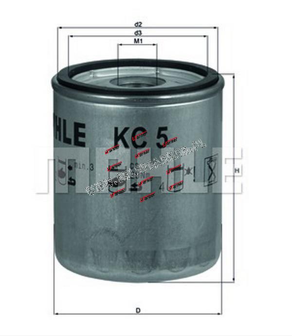 FILTR PALIWA KC5 /KNECHT/