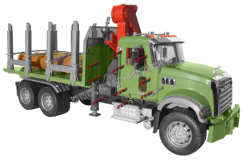 ZABAWKA 1:16 SAMOCHÓD MACK Z HDS 02824 BRUDER