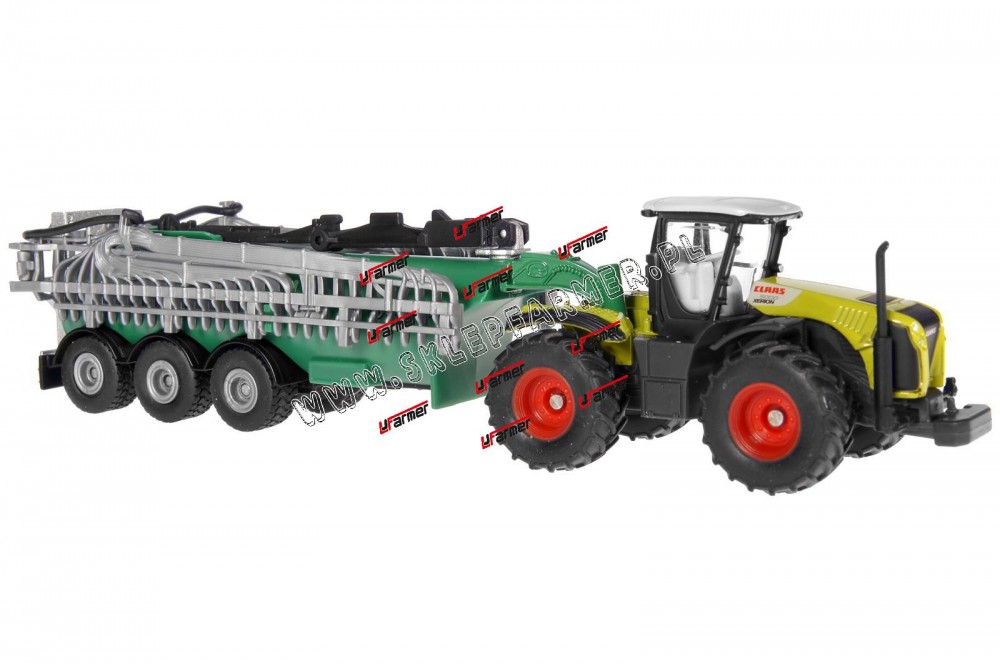 ZABAWKA 1:87 CIĄGNIK CLAAS Z OPRYSKIWACZ 1827 SIKU