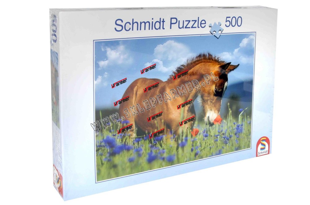 ZABAWKA PUZZLE 500EL KOŃ 57359 SCHMIDT