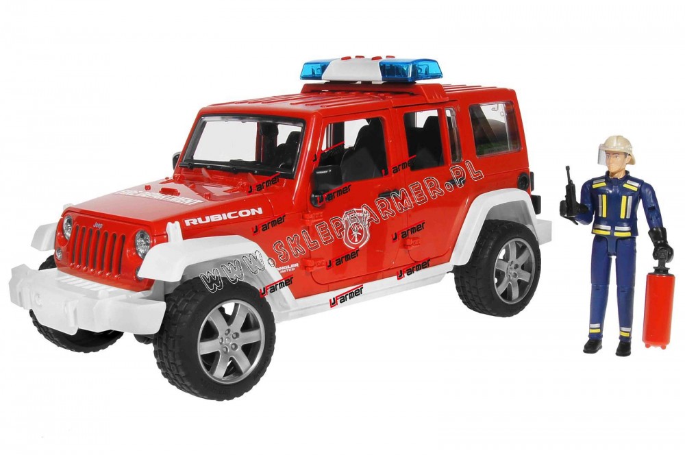 ZABAWKA 1:16 JEEP STRAŻ 02528 BRUDER