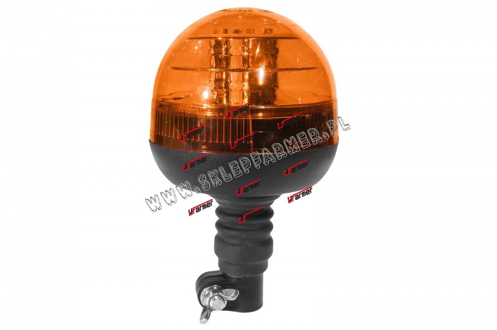 LAMPA BŁ. 12/24V /NA TRZPIEŃ ELAST/ 12LED 58156