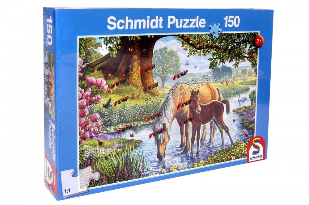 ZABAWKA PUZZLE 150EL KONIE 56161 SCHMIDT