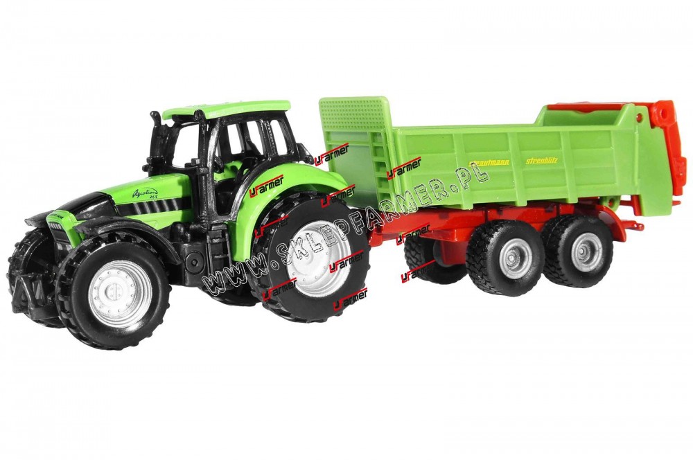 ZABAWKA 1:87 CIĄGNIK DEUTZ Z ROZRZU. 1673 SIKU