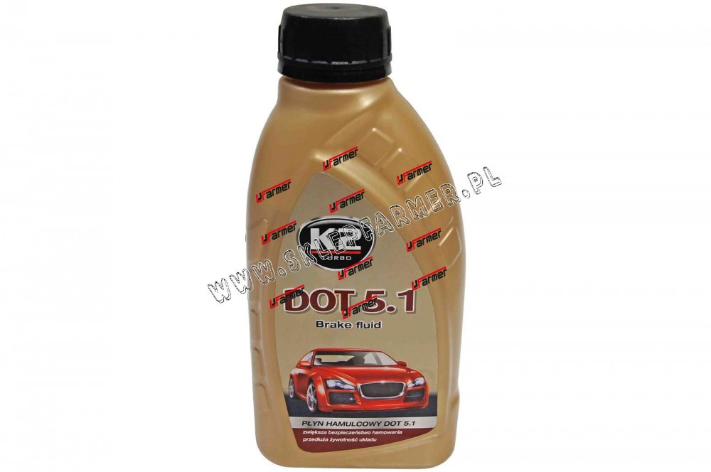 PŁYN HAMULCOWY DOT/5.1 500ML. /K2/