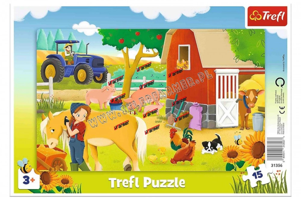 PUZZLE 15EL FARMA 31356 TREFL