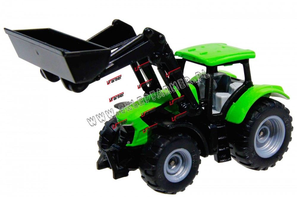 ZABAWKA 1:87 CIĄGNIK DEUTZ Z ŁADOWACZEM 1394 SIKU