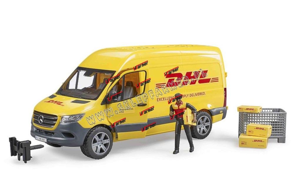 ZABAWKA 1:16 SAMOCHÓD MB KURIER DHL 02671 BRUDER