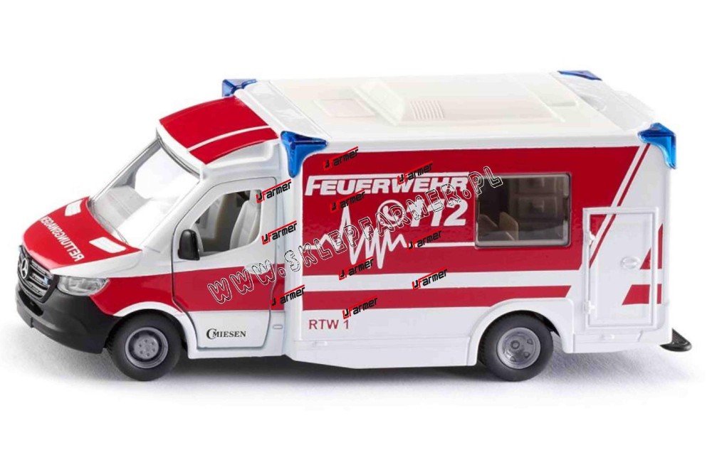 ZABAWKA 1:50 AMBULANS MERCEDES 2115 SIKU