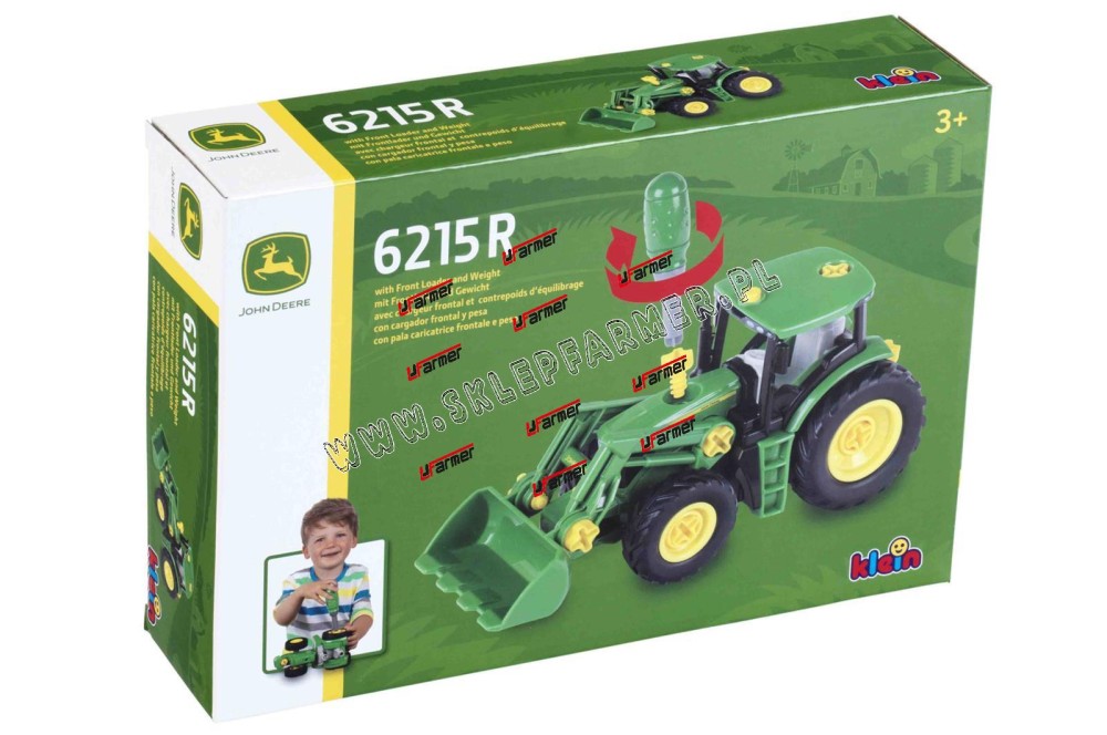 ZABAWKA DO SKRĘCANIA TRAKTOR 3903 KLEIN