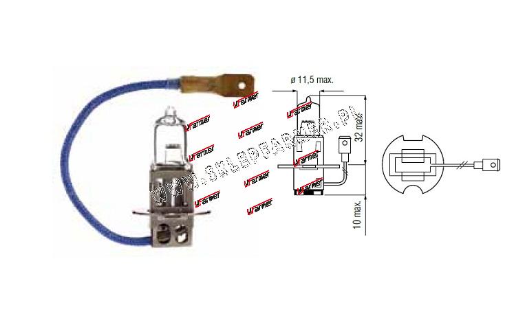 ŻARÓWKA H3 12V 35W /PK22S/
