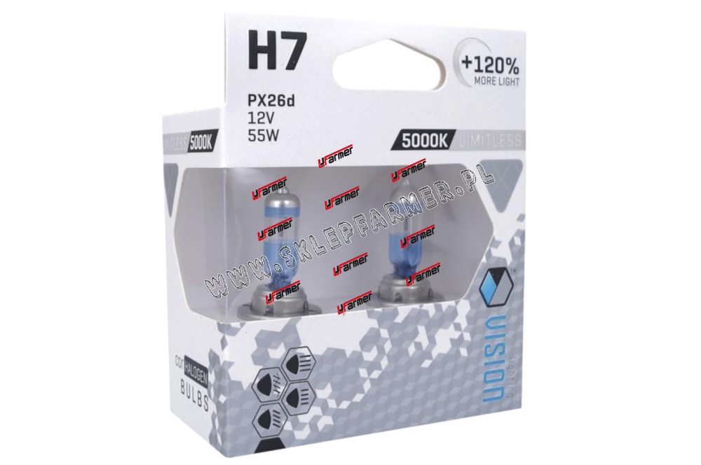ŻARÓWKI H7 12V 55W /AW/ /VISION/ +90