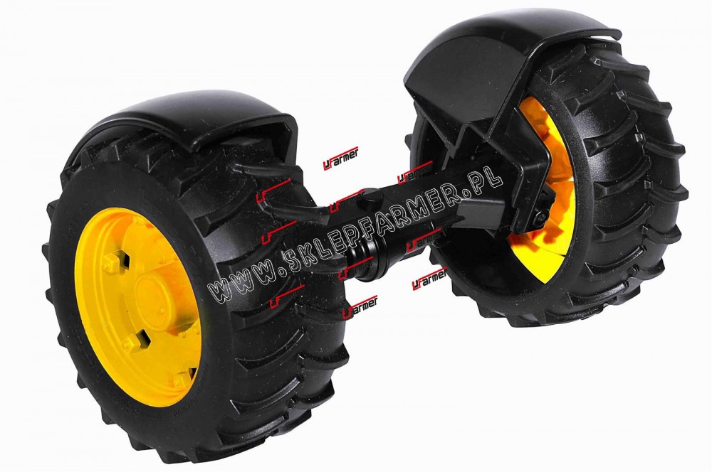 ZABAWKA 1:16 OŚ PRZEDNIA /2000/ JD 42050 BRUDER